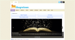 Desktop Screenshot of ilkogretmen.com